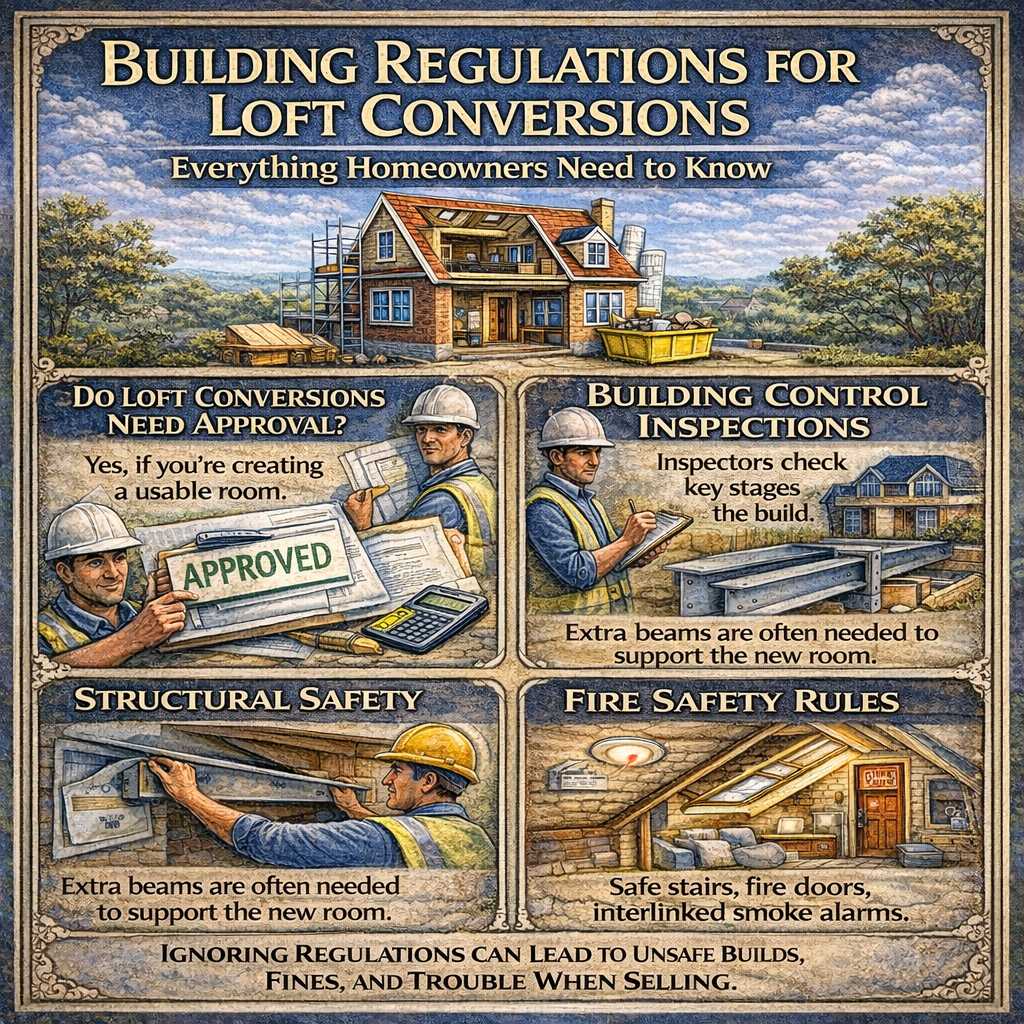 building regulations for loft conversions